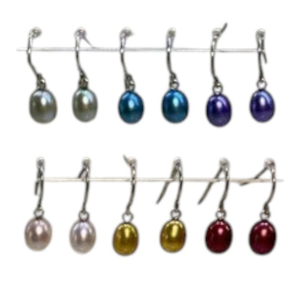 Honora Pearl Earrings Lot of 6 pairs